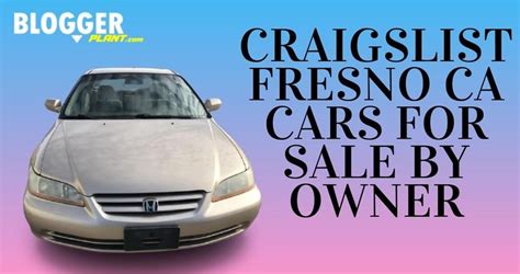 Craigslist autos fresno. Things To Know About Craigslist autos fresno. 